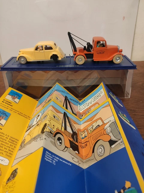 Boîtes Tintin Numéros 23 & 24 – En Voiture! La Dépanneuse Du Crabe Aux Pinces D'or