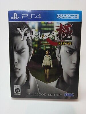 Yakuza Kiwami (2016) PlayStation 4 PS4 Game - Steelbook Edition