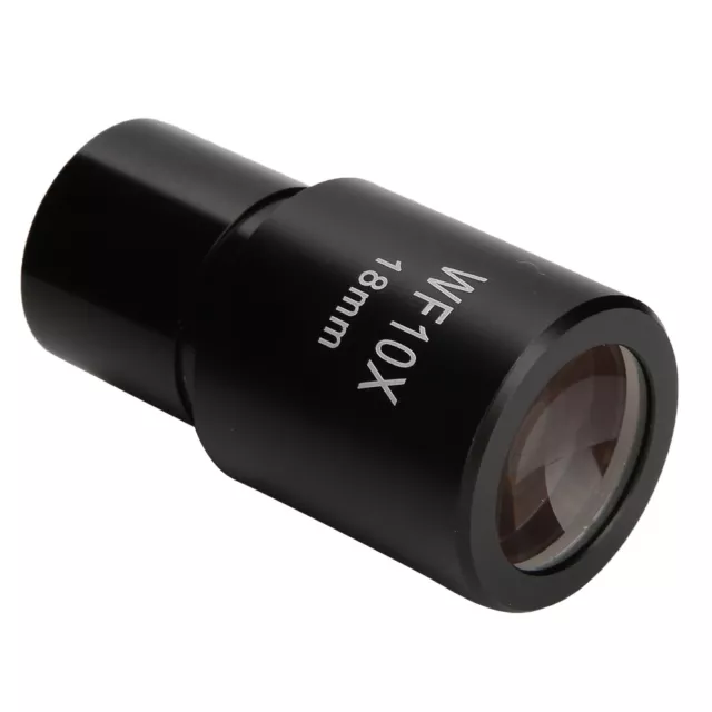 WF10X 18mm Biological Microscope Wide Angle Eyepiece Optical Lenses With Scale