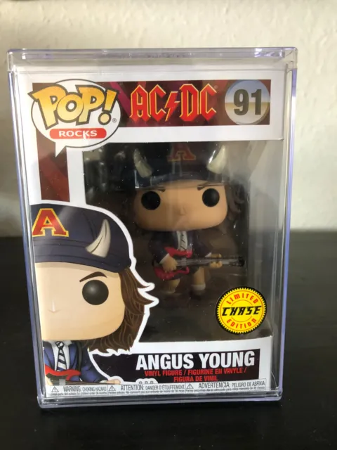 Funko Pop AC/DC Angus Young Limited Chase Figur Nr. 91
