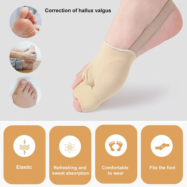 (L) Bunion Corrector Durable Toe Separator Elastic