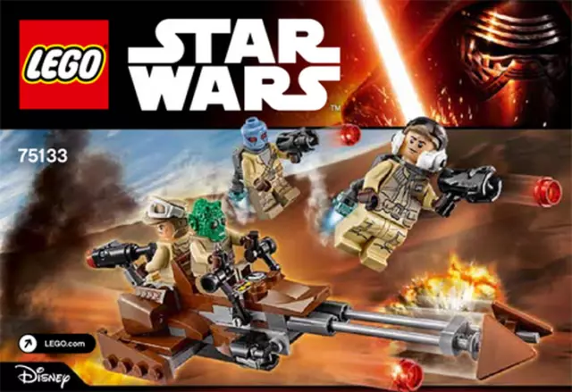 LEGO ® - Star Wars ™ - Set 75133 - Rebel Alliance Battle Pack (Instructions)