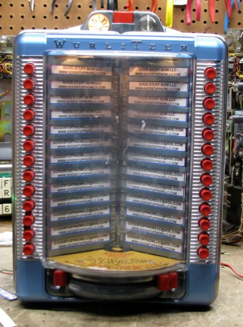 Wurlitzer Jukebox Wallbox 5204A Restored (1953) -   Stock #5529