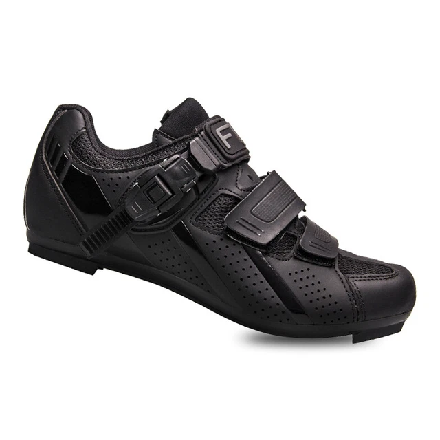 FLR F15 III Pro Road Cycling Shoes 2 Straps Ratchet Black EU 49 EUR 72