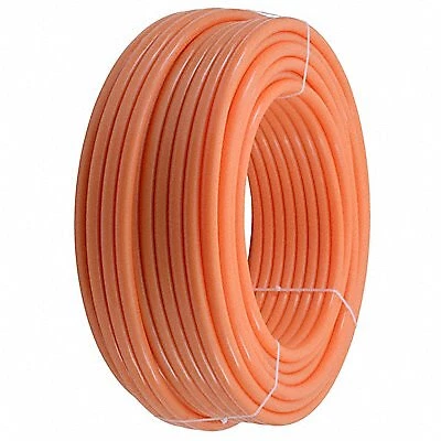 Sim Supply Tubing: PEX Type C, 3/4 in, Orange, Coil, 300 ft Overall Lg  U870O300