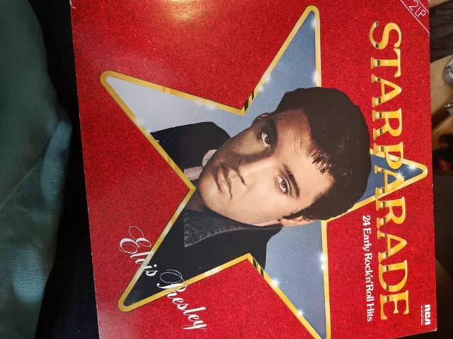 Elvis Presley - Starparade - 24 Early Rokck'n'roll Hits - 33 Tours -  2 Vinyles
