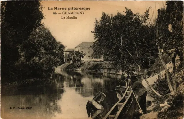 CPA La Marne Pittoresque CHAMPIGNY Le Moulin (600199)