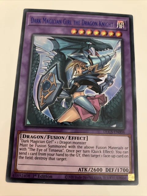 Dark Magician Girl the Dragon Knight - DLCS-EN006 - Ultra Rare 1st