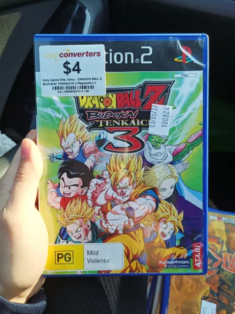 DRAGON BALL Z Budokai Tenkaichi 3 Dragonball PAL UK Sony Playstation 2 PS2  CIB