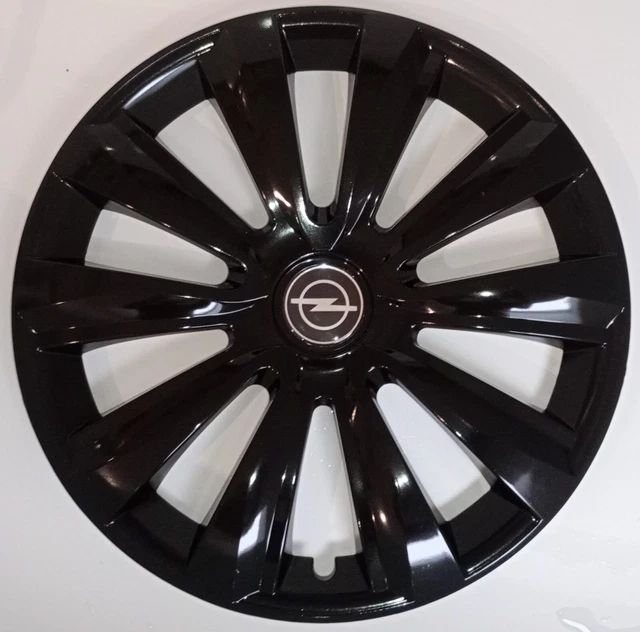 Lot De 4 Enjoliveurs D'origine OPEL Pour Vectra C, Astra G/H, Zafira B - Jante 16", Gris, Facile à Installer