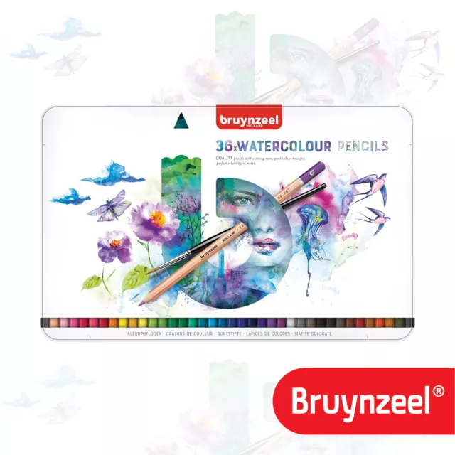 Bruynzeel - Expression Aquarel - Estuche 36 Artista Lápices de Acuarela