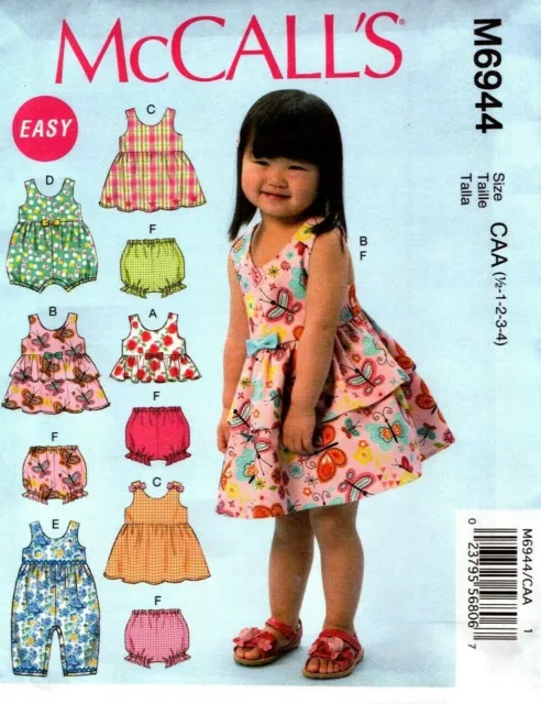 MCCALL'S SEWING PATTERN 6098 Girls/Teens 12-16 Fast & Easy A-Line Dresses &  Maxi $14.00 - PicClick AU