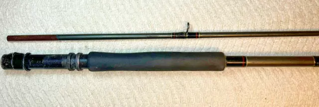 Hollow Fibreglass Trout Fly Rod ABU GARCIA 2 Piece 9' Vintage with Bag