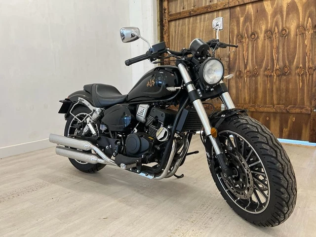 ajs highway star 125 exhaust