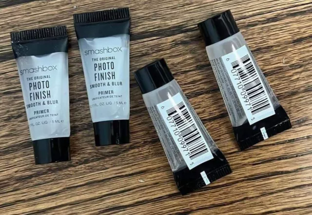 4 Smashbox Original Photo Finish Smooth & Blur Primer 5mL Mini Size