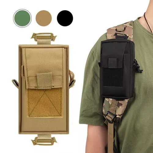 Tacticals Handy Tasche Rucksack Schultergurt Paket Phonebag for Außen Sportarten