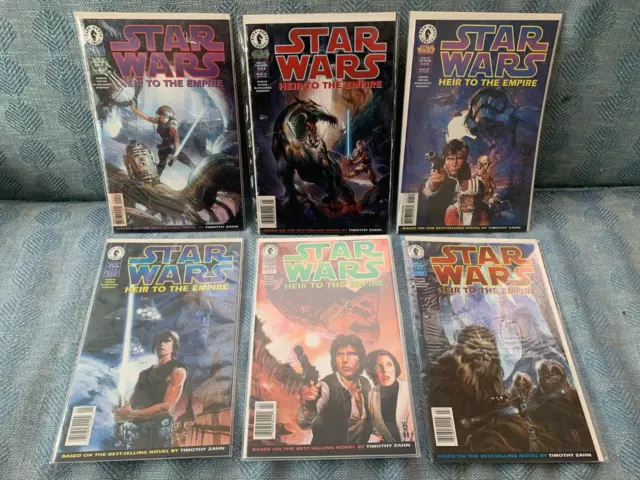 Star Wars Dark Horse Comics - Heir To The Empire complete set, 1-6 Lot