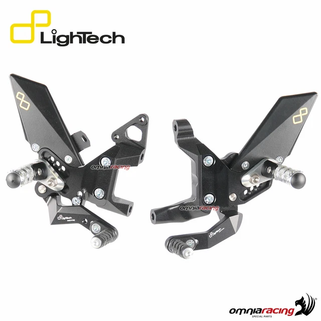 LIGHTECH REARSETS FOLD up footpeg standard shifting Ducati Panigale