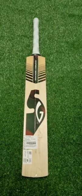 SG CENTURY CLASSIC Cricket Bat, SH, English willow, Thick edge, Excellent bat