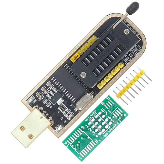CH341A CH341B 24 25 Series Eeprom Flasher USB Bios Programmer £5.16 ...