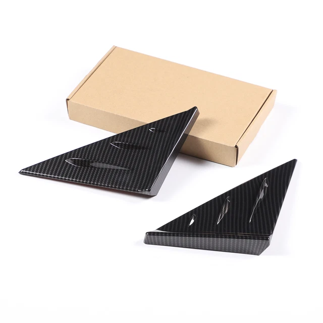 ABS CARBON FIBER Spoilers Antiwind Buffeting Deflector Fits 202023