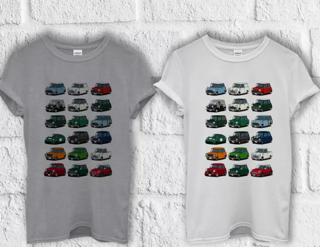 Klassisches Mini Cooper Auto lustiges T-Shirt Männer Frauen Hoodie Sweatshirt Unisex 3018 2