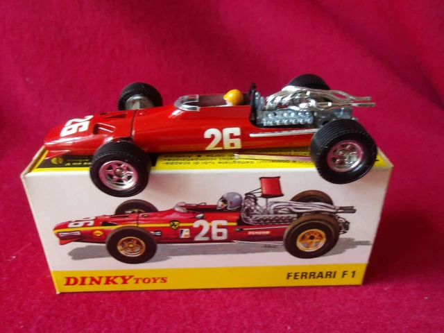 Dinky toys 1/43 Ferrari V12 F1 n° 26 1422 - 2592