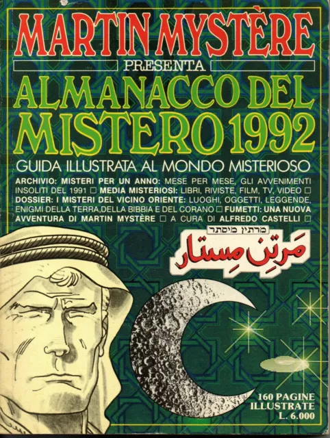 Martin Mystere - Almanacco Del Mistero 1992 - Bonelli