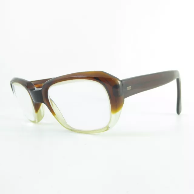 Vintage Forester Brown Men Plastic Full Rim TJ1212 Glasses Frames Eyewear