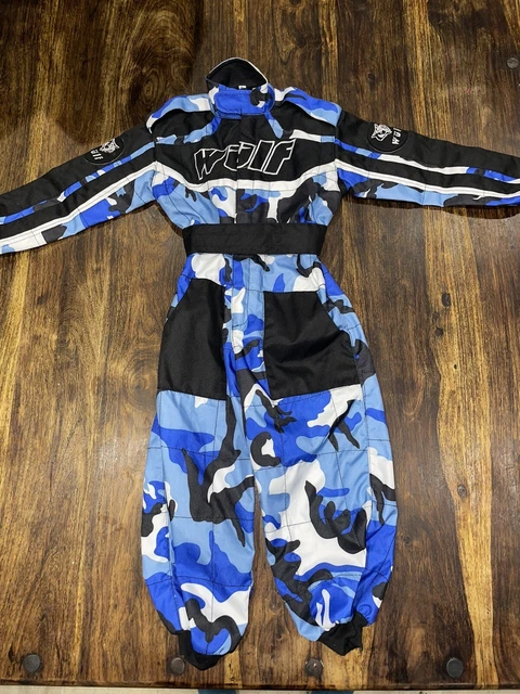 Kids Wulfsport Motor cross Suit All In One Size S - Approx 6-7 Year Old
