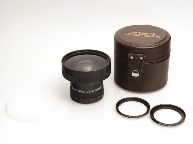 Convertidor gran angular Wide Angle Converter 0,5x � 52mm con accesorios