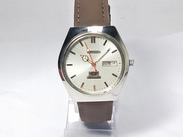 Vintage  Citizen   Automatic Movement Date Day Dial Mens Analog Wrist Watch F200