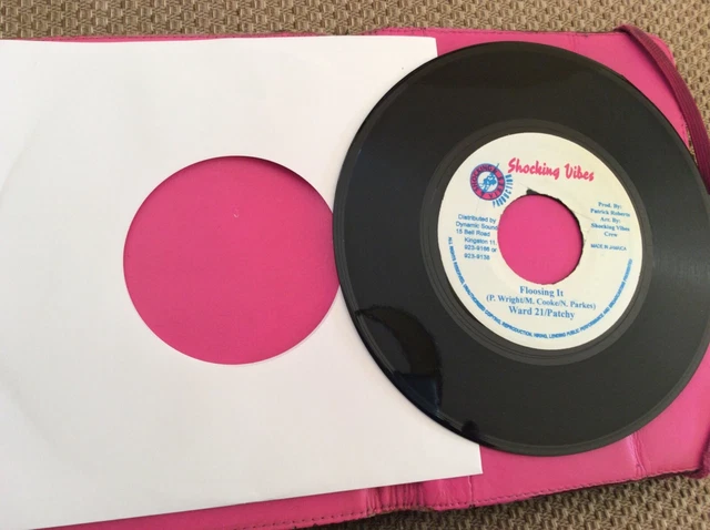 Ward 21 & Patchy - Floosing It - Jamaican Press 7" Vinyl Reggae Dancehall
