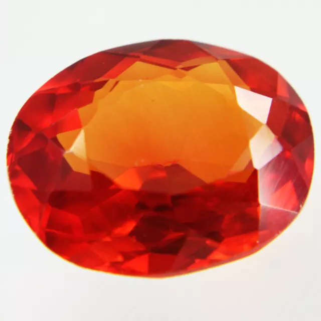 Certified Cushion Loose Gemstone Spessartite Natural Garnet Fanta Orange 6.35 Ct