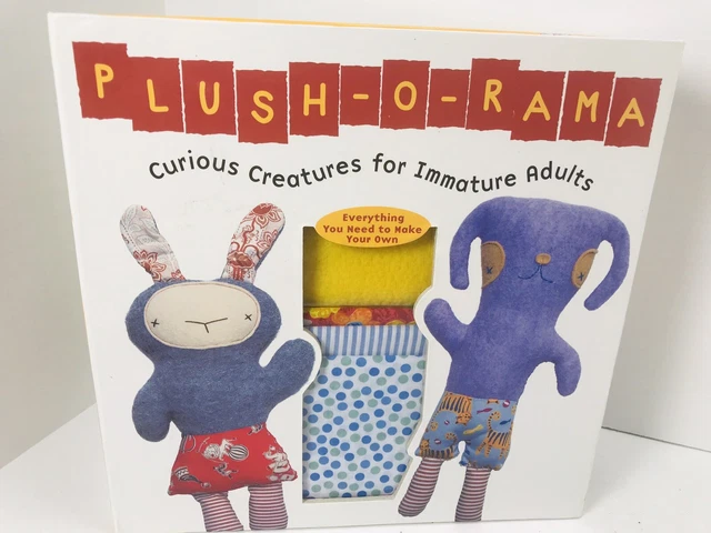 ┥ Peluche O Rama Criaturas Curiosas Adultos Inmaduros Muñeca Arte Kit Adulto Diversión