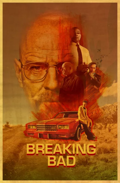 Breaking Bad poster (c) : Bryan Cranston  : 11 x 17 inches