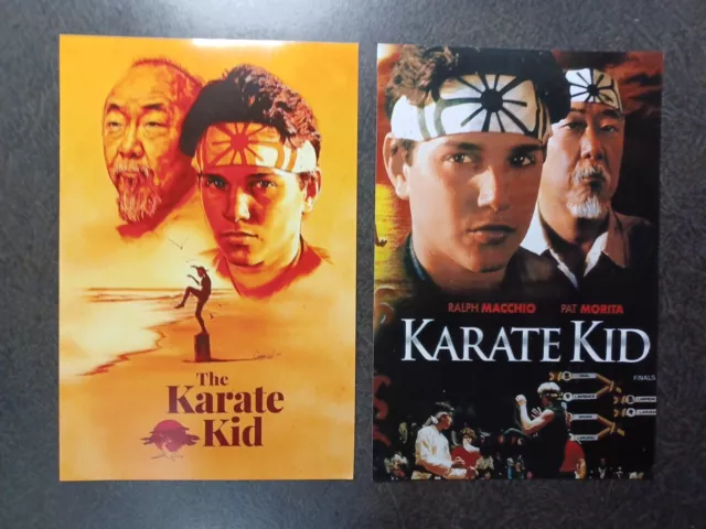 ROBERT MARK KAMEN 2 Hand Signed ON BACK Photo S-WRITER & CREATOR of KARATE KID