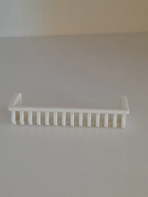 PLAYMOBIL Epoca 1900 – Supporto Per Fioriera Bianco, Usato, Per Case 5300 5301 5305