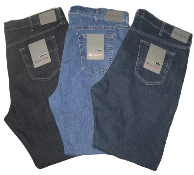 Jeans Hommes Grande Taille 62 64 66 68 70 72 Holiday Élastique Pantalon Énorme