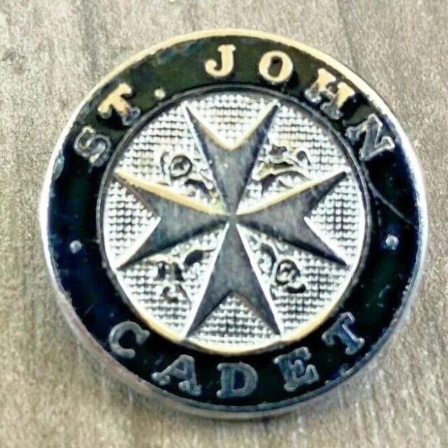 St John Ambulance Association Cadet Pin Badge Enamel Metal