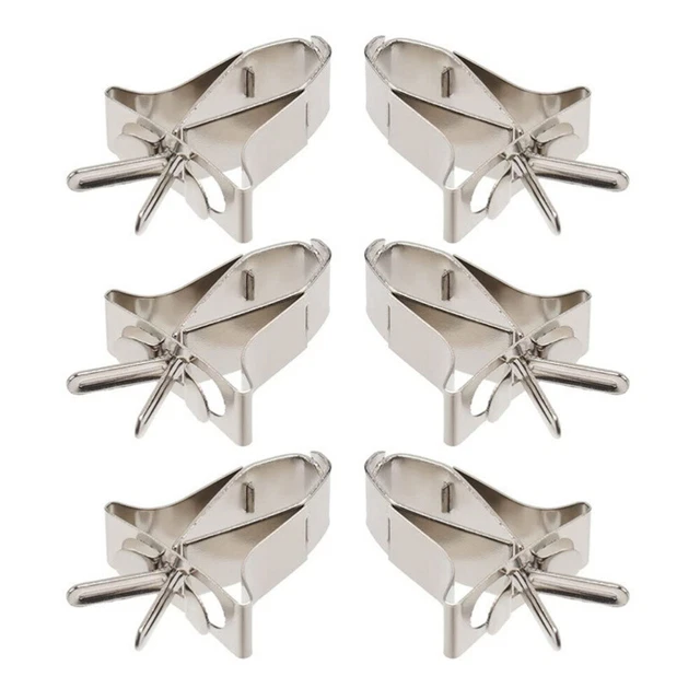 6 Pcs Pet Feeder Clip Accessory Bird Cage Feeder Little Critters Toys Food Rack