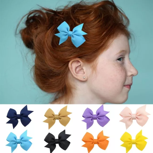Fairy Bowknot Hair Clips Small Baby Headdress Cute Bow Hairpin  Girls