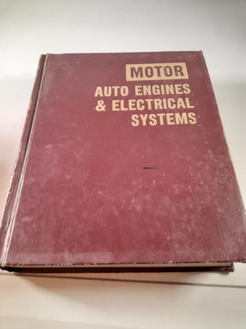 Motor Auto Engines and Electrical Systems 7th Edition 1977  Hardcover