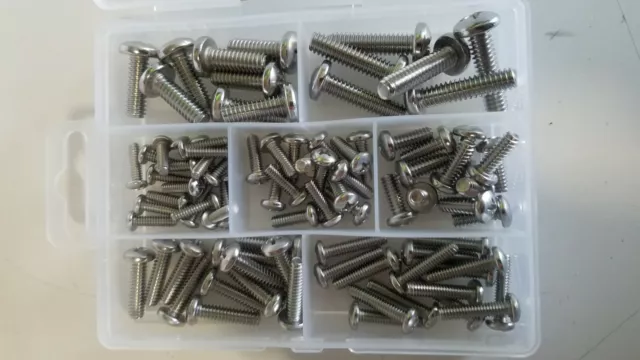 Pan Head Phillips Machine Screws Stainless Steel HomePak Assortment