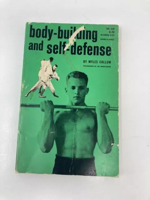 Body Building and Self Defense by Myles Callum NO.258  (1962) Book Softcover
