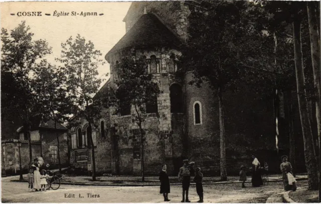 CPA COSNE Eglise St-Agnan (1272988)