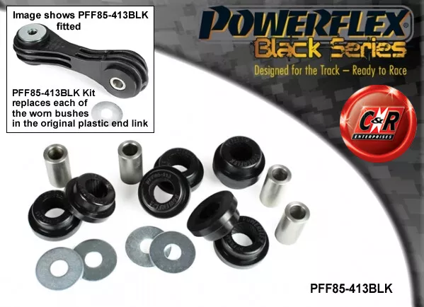 Powerflex Black Frarb Lien Kit Paliers Pour VW Beetle & Cab 2WD 98-11