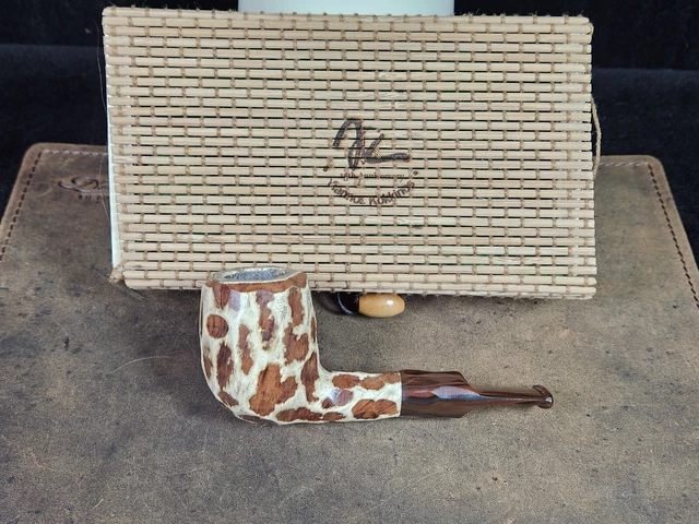 Yiannos Kokkinos Artistic Nosewarmer Billiard Tobacco Smoking Pipe