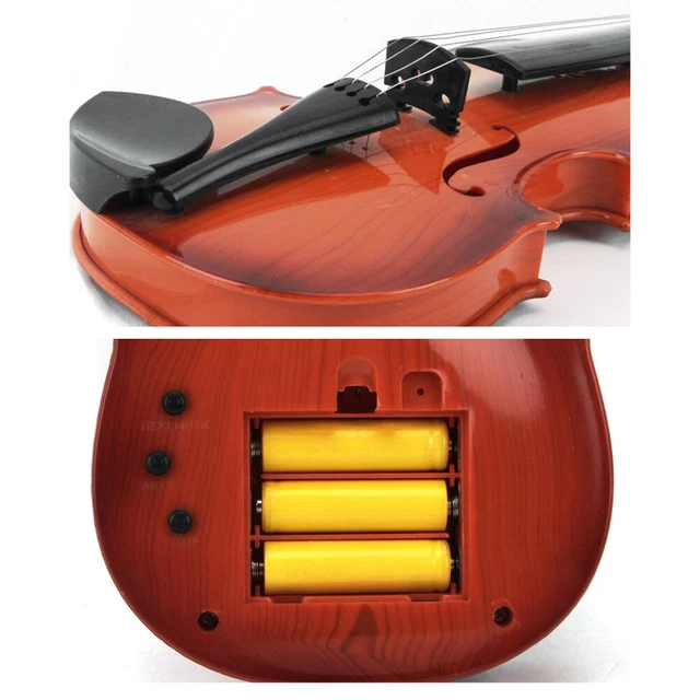Small Violin Toy ABS Educatioanl Portable High Simulation Simulation Violin Toy