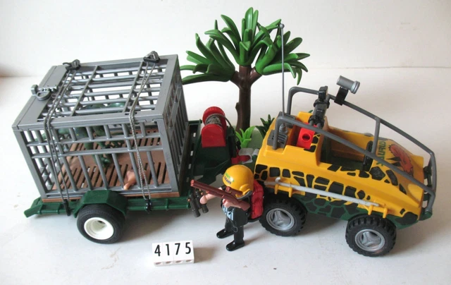 Pièce Playmobil Hélicoptère Pompiers - Bac Réserve D'eau + Corde, Réf. 3789, Occasion